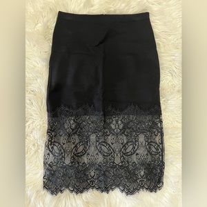 Women’s black skirt